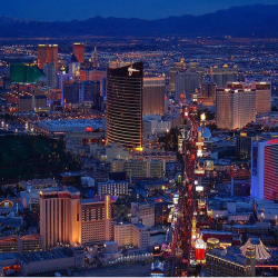 A nice shot of Vegas. Looks like it’s from the Stratosphere.