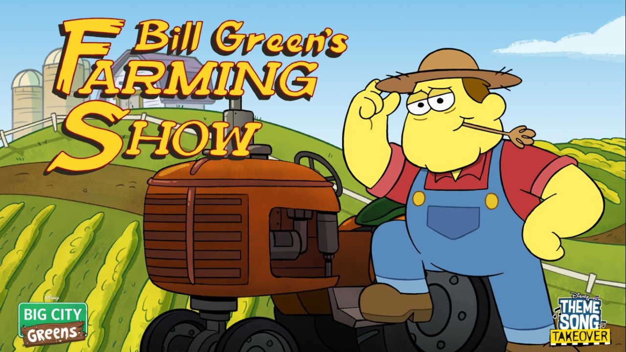 Disney Television Animation News — Bill Green takes over the Big City  Greens theme...