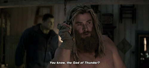 thorodinson:Thor, he’s back. That kid on the TV just called me a dickhead again.