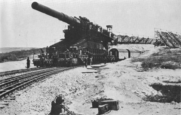 A History Of War — The Schwerer Gustav was a German 800mm gun used