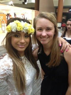 Ally and a fan