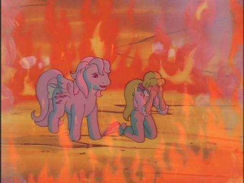 hbreckel:pinkiepony:Welcome to hell, Meganponies were dark as fuck in the 80s.