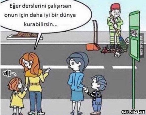 Eğer ders çalışmaz isen...