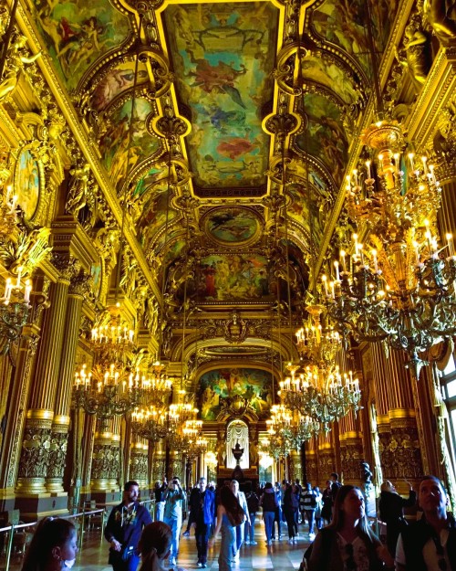 Palais Garnier, Paris, France: The Palais Garnier, Also Known As Opra Garnier, Is A Historic 1,979-seat