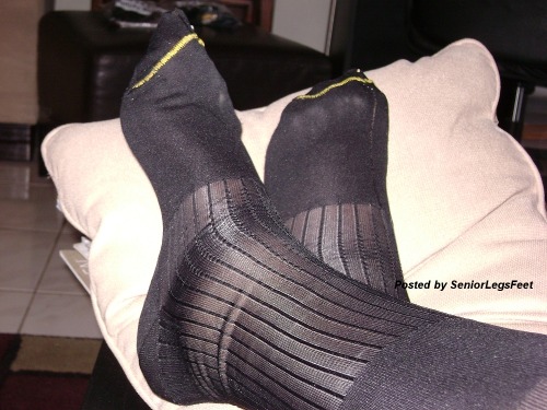 seniorlegsfeet: Sheer Socks Collection (The End)