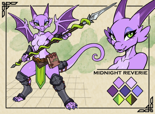 saucysorc: Kobold design commission for @midnitereverie - thank you! Character belongs to   Midnitereverie   