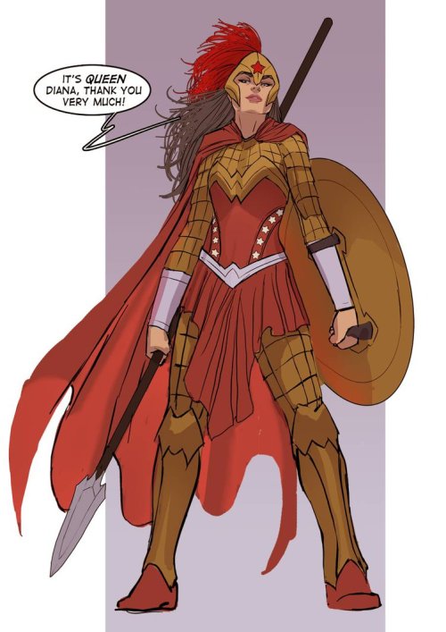 bikiniarmorbattledamage:Speaking of Wonder Woman and professional comic industry artists who actuall