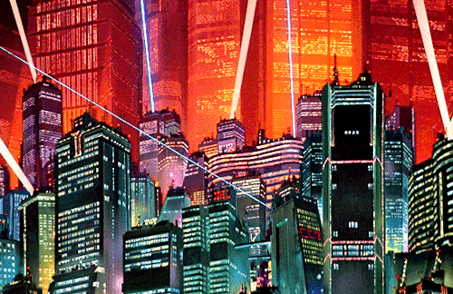 brucebanners:Neo-Tokyo in Akira /アキラ (1988), dir.Katsuhiro Otomo 