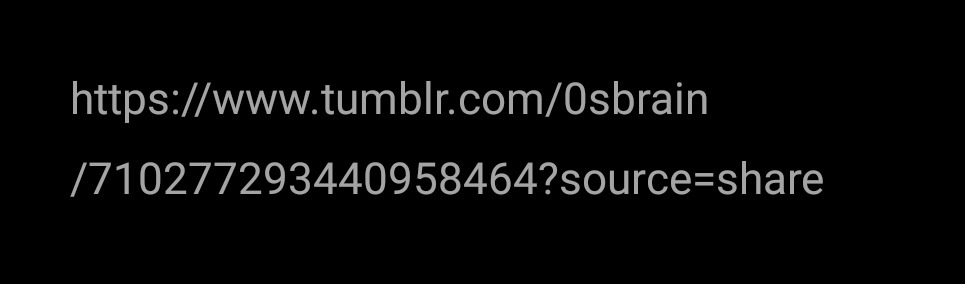 0sbrain:Tumblr added a bunch of tracking shit to share urls, so now ill teach you