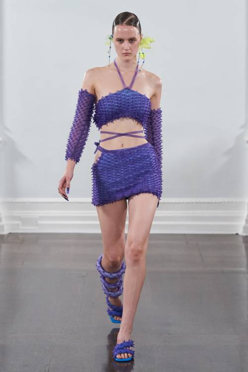  17-3938 ‘Very Peri,’ Pantone Colour of the Year 2022! Iris van Herpen haute couture fall 2021. Phot