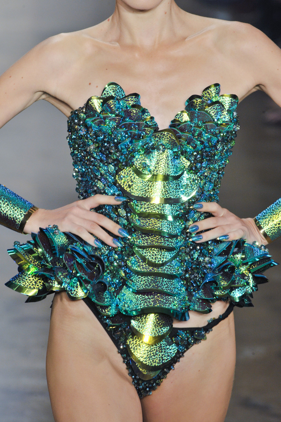 girlannachronism:  The Blonds spring 2014 rtw details 