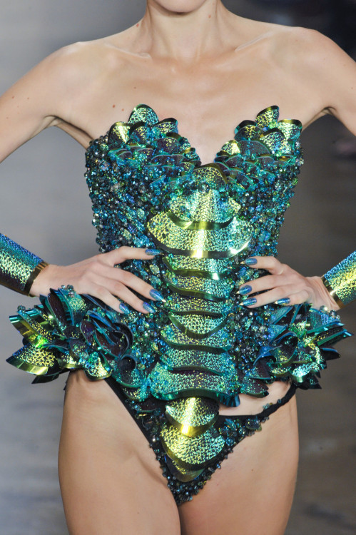 girlannachronism:  The Blonds spring 2014 rtw details 