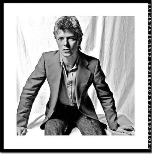 David Bowie, 1977, © Claude Vanheye