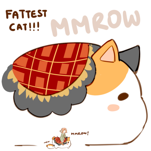 fenrishion:Fat Cat!Fatter CAT!!FATTEST CAT!!!