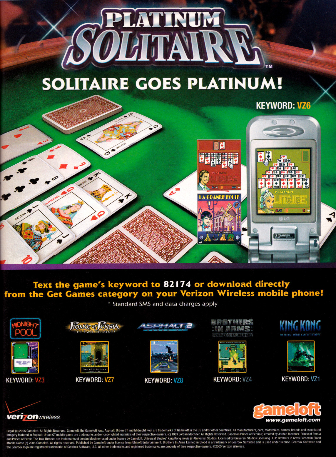 ‘Platinum Solitaire’[MOBILE] [USA] [MAGAZINE] [2006]
• Electronic Gaming Monthly, February 2006 (#200)