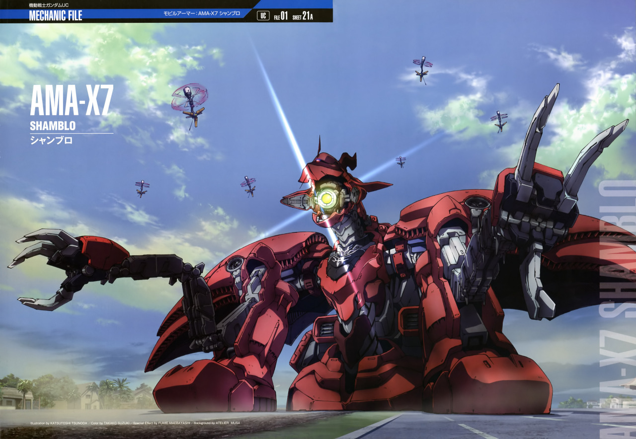 taimaishiu:  Collected from various issues of The Official Gundam Perfect File 