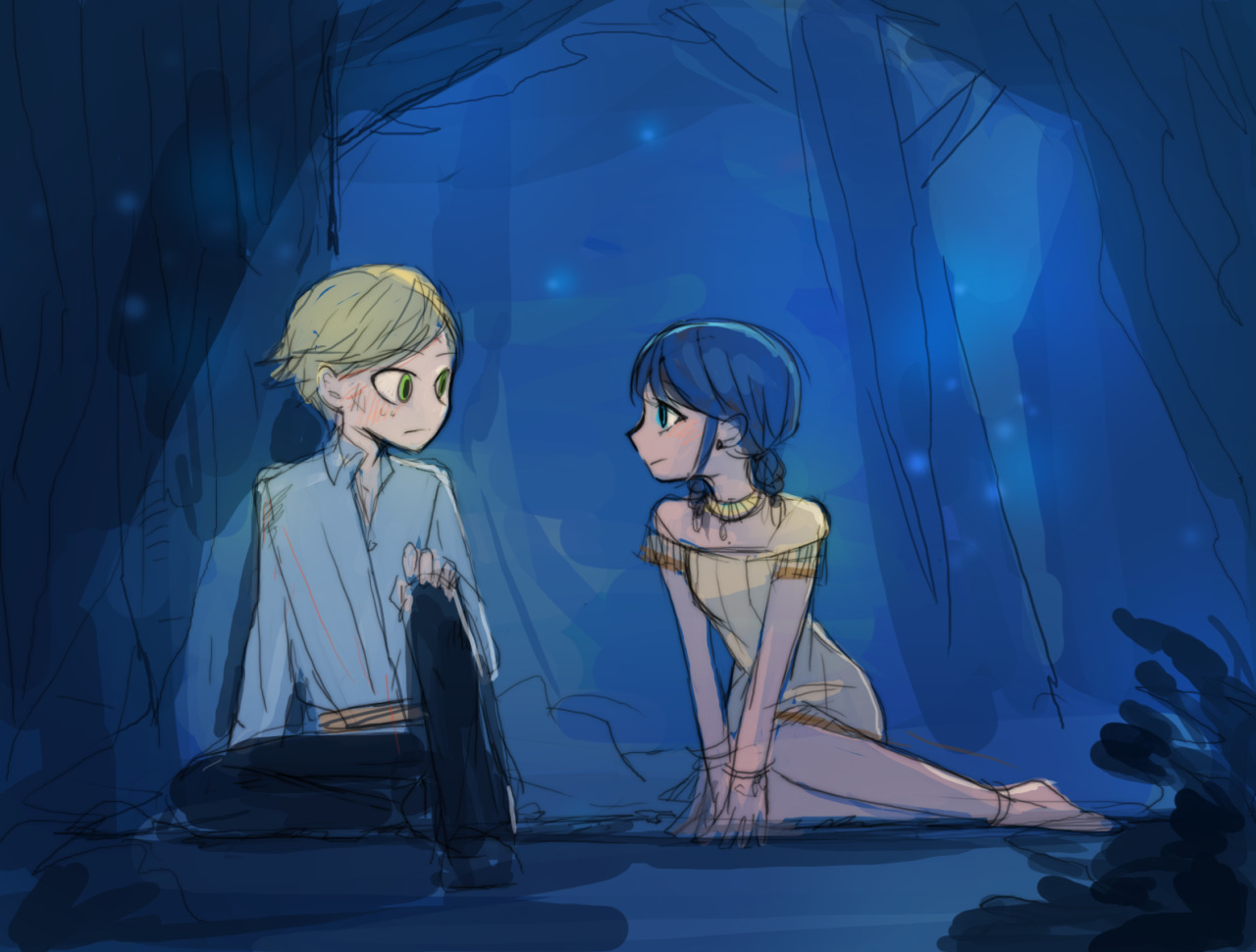 gamnamu:  이걸 올렸던가 안올렸던가..Pocahontas AU