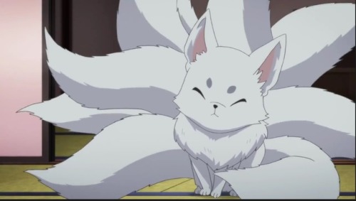 Ginji the Kitsune.Apparently he can take on nine different forms. Above are just three of them and t