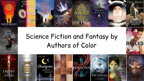 alphaflyer: coolcurrybooks: Science fiction and fantasy isn’t just a white people thing! I&rsq