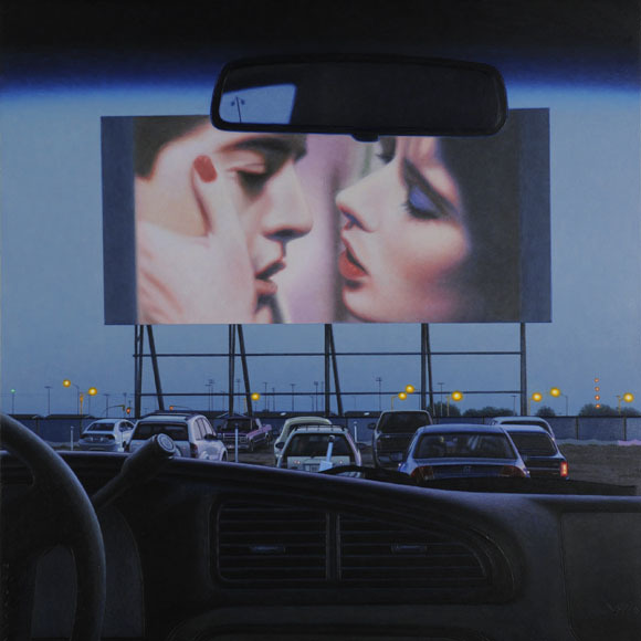 superbestiario:  Blue velvet 2008 Acrylic on panel Andrew valko 