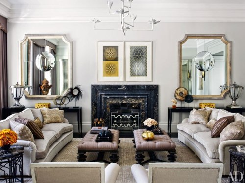 {Designer Hubert Zandberg gives a stately London home an elegant makeover with bespoke interiors mar