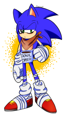 pyon-suki:  SONIC WITH BAGGY EYES SONIC WITH
