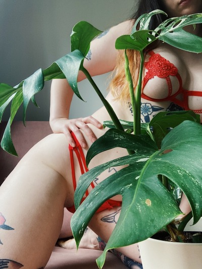 asoft-angelxo:Click for Plants and titties porn pictures