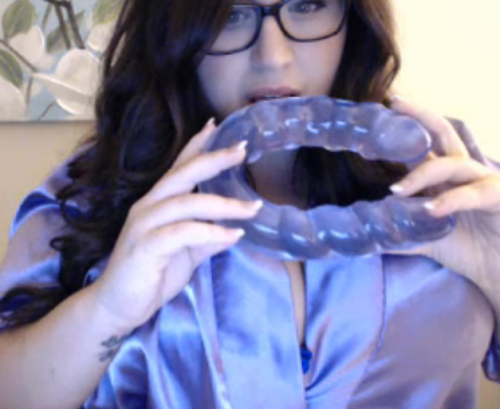 temptedbyangel:  New toy night on MFC with housewifeswag