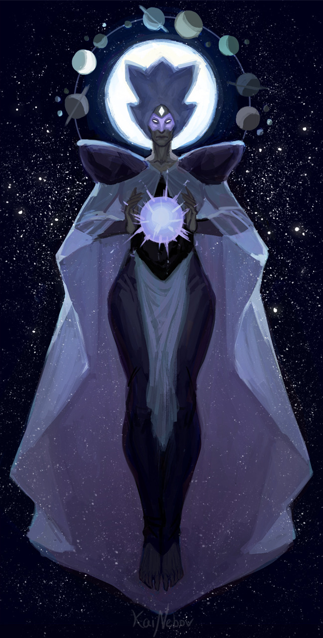 kainebov: finally, white diamond’s mural redraw! this is the last one for now :)