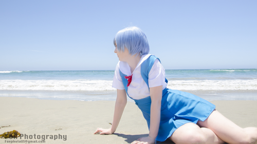 A Rei cosplayer at Beach Con yesterday. Any one still in need of a photographer for Anime Expo 2017?