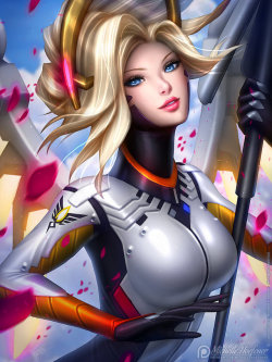 cyrail:  MERCY - Glorious Dawn by MichelleHoefener