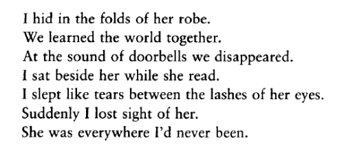 Adonis, from ‘Transformations of the Lover’, The Pages of Day and Night (trans. Samuel Hazo)[Text ID