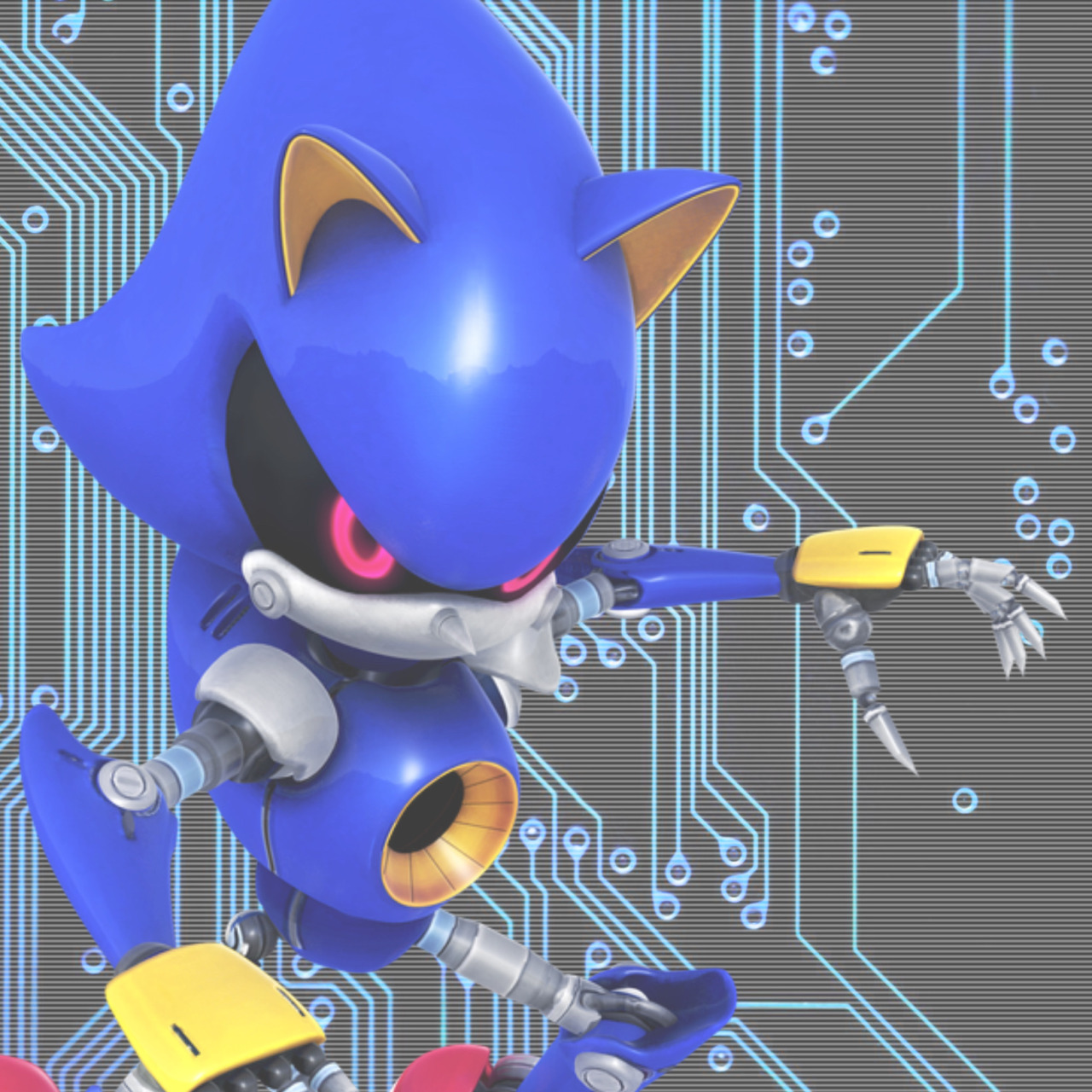 ╰(*´︶`*)╯♡ — I AM HERE ! icons for metal sonic with pastels and
