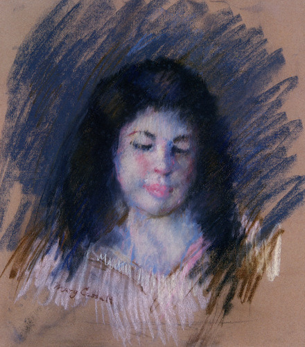 Sketch of Francois, Mary CassattMedium: pastel,paper