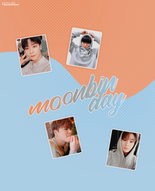 baejoonyoung:1998.01.26 / happy moonbin day!