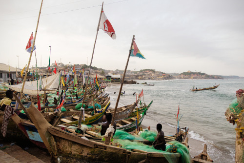 The Fisherman of Cape Coast, Ghana.