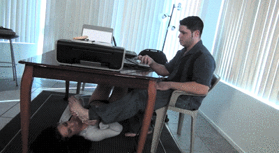 ellray98x: thedeliciouscuckcake:Worship his feet while he talks to other, more attractive, more inte