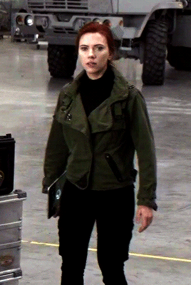 marveladdicts:Natasha during the Time Heist’s first experimental run moodboard