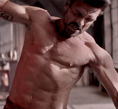 broodingmuscle:hunnam:Frank Grilloas Roy Pulver in Boss Level (2021)God-tier Dad