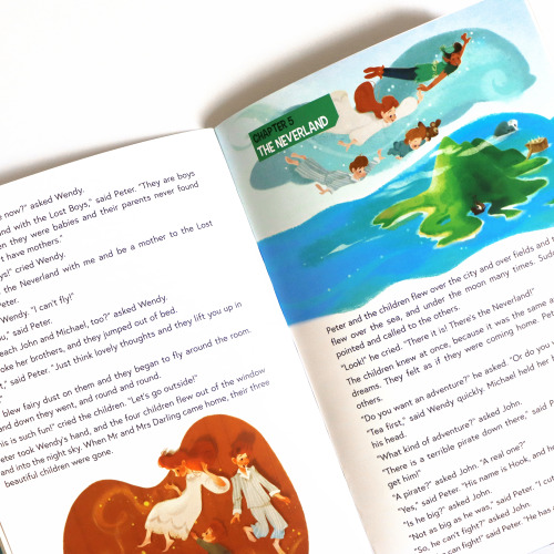 So… I can finally share with you some exciting news! My Peter Pan picture book has been publi