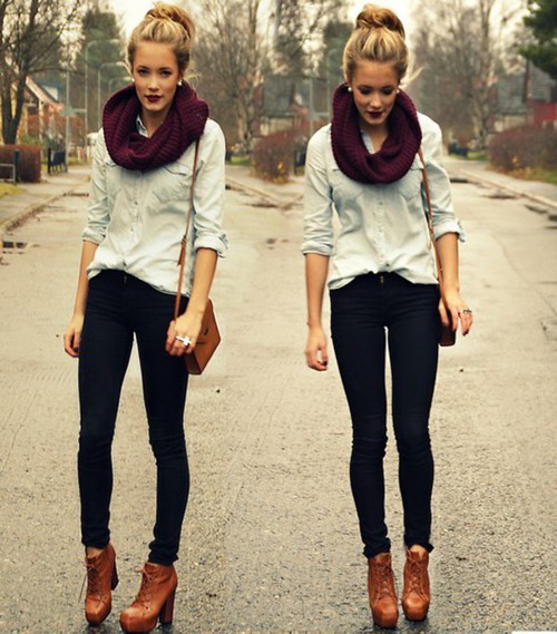 Winter Outfits | via Tumblr on We Heart It - weheartit.com/entry/152156926