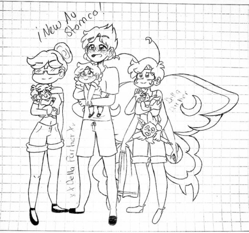 Recuerdan mi AU &ldquo;Marco and the Forces of Magic&rdquo;? Pues esto es parte de eso uwu Un au don