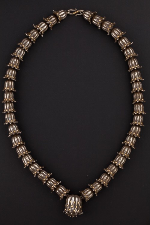 Silver necklace from Odisha