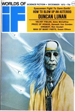 Scificovers:  If Vol 22 No 2, November-December 1973. Cover By Brian Boyle Studio