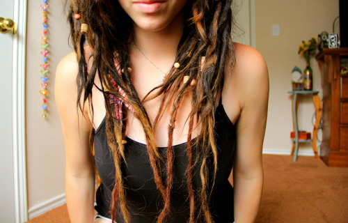 Porn Pics woodlandtea:  3 months of dreadlocks heheheh