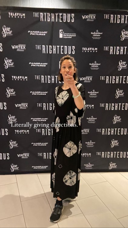 maykonguyendaily:Mayko Nguyen at a screening for her new movie The Righteous, via her instagram stor