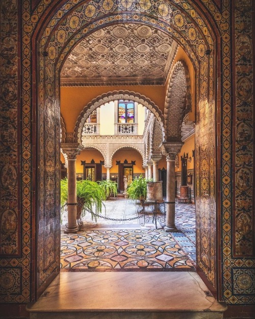 legendary-scholar:    Palacio de Lebrija, Sevilla, España.