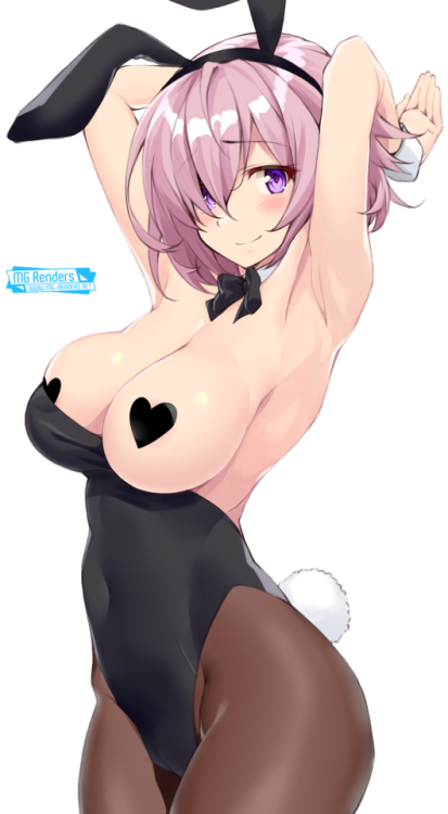 mg-renders:Fate Grand Order - Mash Kyrielight (Shielder) Render 23: www.mg-renders.net/2018/1