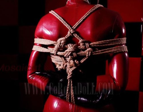 Experience bondage for the first time. Very happy!!! ☺️Nawash: @mosaic_cat_shibariModel: https:/