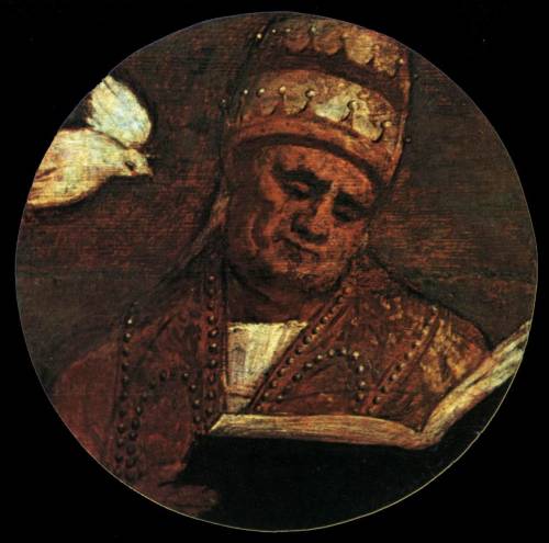 St Gregory the Great, TitianMedium: oil,panel